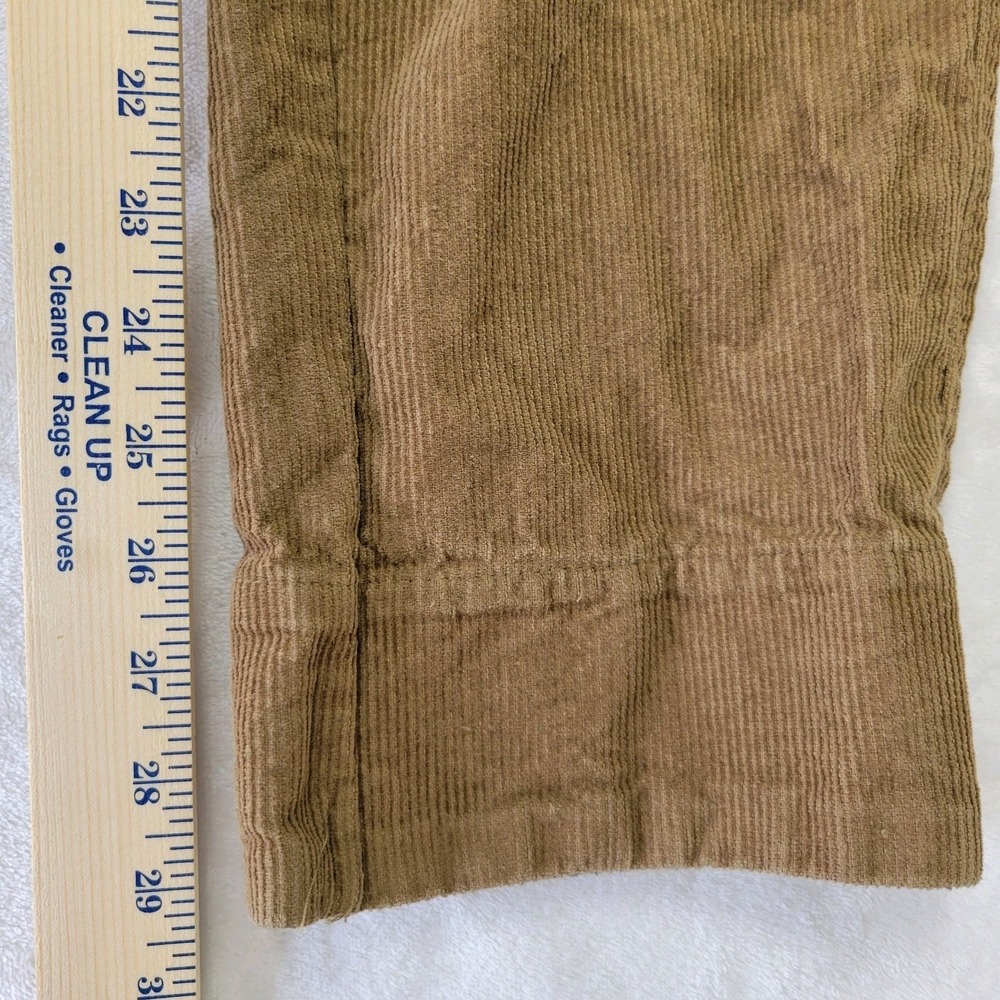 WESC We Are The Superlative Conspiracy Corduroy Cargo Pant 29x32 Tan‎ Plaid - Picture 7 of 15